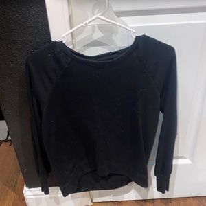 Old Navy Black Crewneck Sweater
